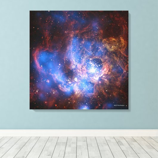 TOILE NGC 604 (Insitu (Plancher de Bois))