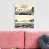 Toile Niagara Falls, 1818 (gravure en couleur) (Insitu(Salon))