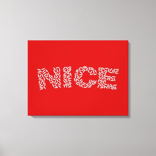 Toile Nice Riz (Recto)