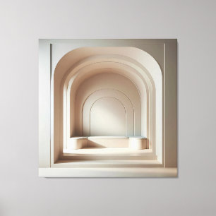Toile Niche à arches en couches