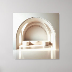 Toile Niche à fenêtre cintrée