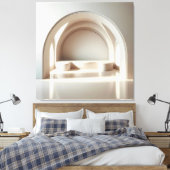 Toile Niche à fenêtre cintrée (Insitu(Chambre))
