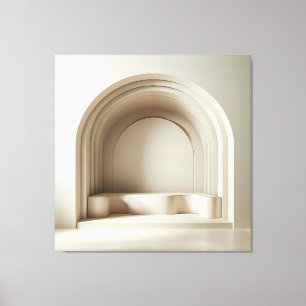 Toile Niche à voûte sculpturale