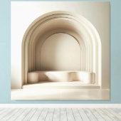 Toile Niche à voûte sculpturale (Insitu (Plancher de Bois))