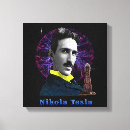 Toile Nicola Tesla (Recto)