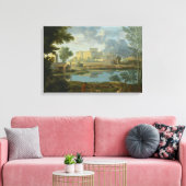 Toile Nicolas Poussin - Paysage au calme (Insitu(Salon))