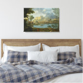 Toile Nicolas Poussin - Paysage au calme (Insitu(Chambre))