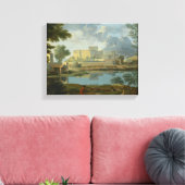 Toile Nicolas Poussin - Paysage au calme (Insitu(Salon))