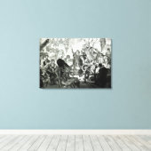 Toile Nicolaus Copernicus Expliquer sa théorie (Insitu (Plancher de Bois))