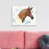 Toile Nicole personnalisée - Mae 1 11x14 (Insitu(Salon))