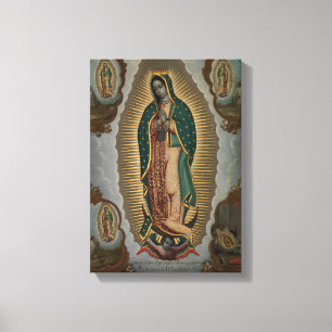Toile Nicols Enrquez La Vierge de Guadalupe