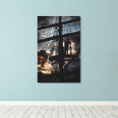 Toile Nid de Corneille (Insitu (Plancher de Bois))