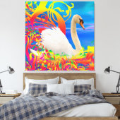 Toile Nid de cygne (Insitu(Chambre))