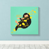 Toile Niffler Flottant Avec Or (Insitu (Plancher de Bois))