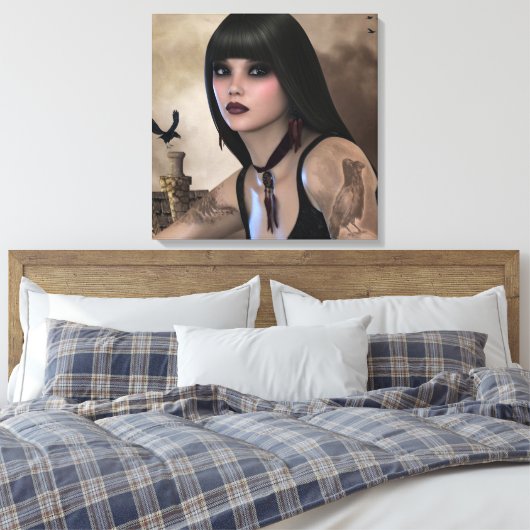 Toile Night Raven (Insitu(Chambre))