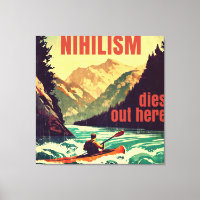 Nihilisme Décède Ici Kayak