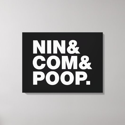 TOILE NIN & COM & POOP. (Recto)