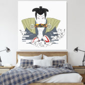 Toile Ninja Ukiyo-e Art (Insitu(Chambre))