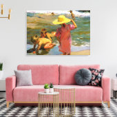 Toile Ninos A La Orilla Del Mar par Joaquin Sorolla (Insitu(Salon))