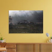TOILE NISSAN GT-R R35 1400WHP EN GRAVEYARD (Insitu(Salon))