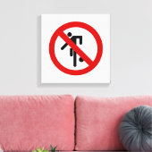 Toile NO Ball Games ⚠ Thai Park ⚠ (Insitu(Salon))