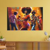 Toile No Chance, Art Noir, Afro-Américain (Insitu(Salon))