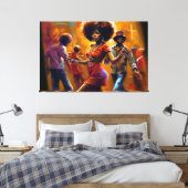 Toile No Chance, Art Noir, Afro-Américain (Insitu(Chambre))