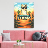 Toile No Drama Llama - Royaume des créatures (Insitu(Salon))