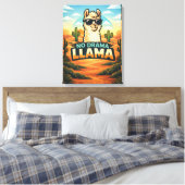Toile No Drama Llama - Royaume des créatures (Insitu(Chambre))