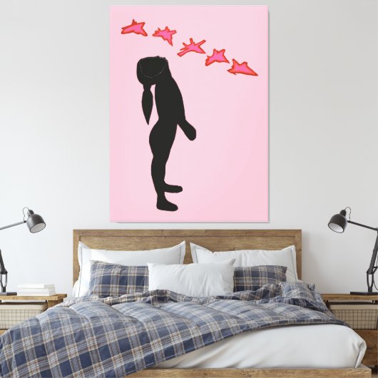 Toile No War Modern Abstrait Peinture Canvas Imprimer (Insitu(Chambre))