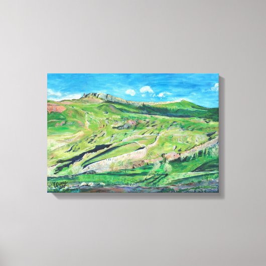 Toile Noah's Ark Painting Canvas Print (Recto)