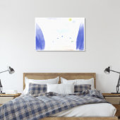 Toile Noah's Flock Saw... Canvas Print (Insitu(Chambre))