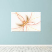 Toile Noble Cuivre Et Or Abstrait Art Fractal Moderne (Insitu (Plancher de Bois))