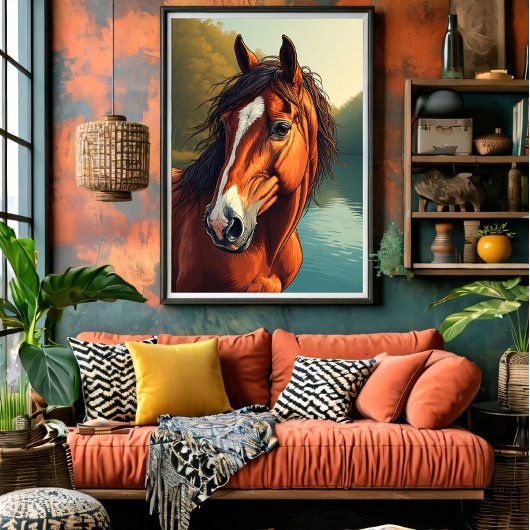 Toile Noblesse Équine