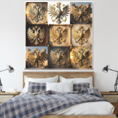 Toile Noblesse Éternelle du Double Aigle (Insitu(Chambre))
