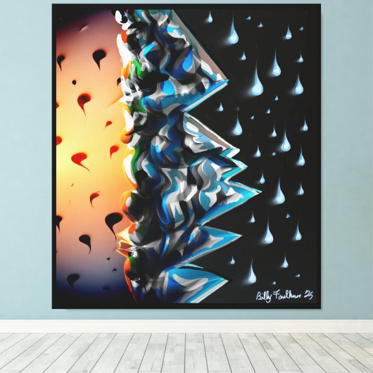 Toile Nocturne (Insitu (Plancher de Bois))