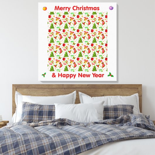 Toile Noël (Insitu(Chambre))