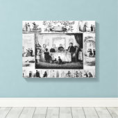 Toile Noël (Insitu (Plancher de Bois))