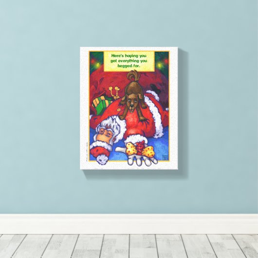 Toile Noël (Insitu (Plancher de Bois))