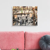 Toile Noël à l'Arcade de Willowcatdesigns (Insitu(Salon))