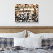 Toile Noël à l'Arcade de Willowcatdesigns (Insitu(Chambre))