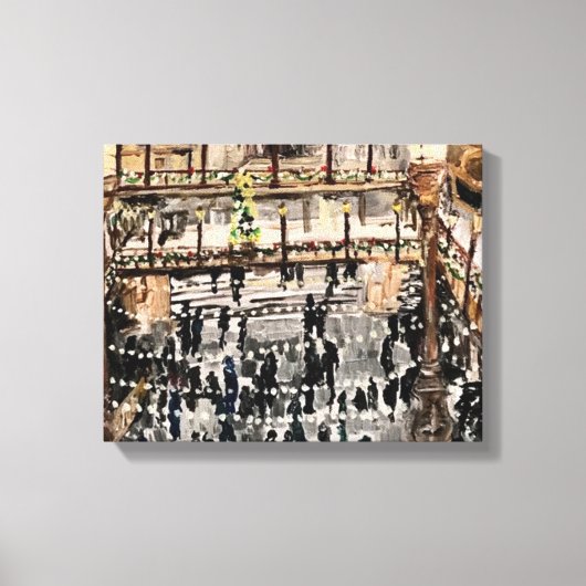 Toile Noël à l'Arcade de Willowcatdesigns (Recto)