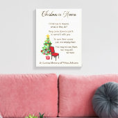 Toile Noël Au Ciel, Chaise Vide, Grief & Deuil (Insitu(Salon))