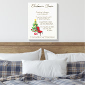 Toile Noël Au Ciel, Chaise Vide, Grief & Deuil (Insitu(Chambre))