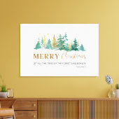 Toile Noël Bible Verse Psaume 96:12 (Insitu(Salon))