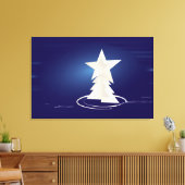 Toile Noël blanc (Insitu(Salon))