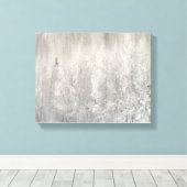 Toile Noël blanc et huile d'argent (Insitu (Plancher de Bois))