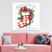 Toile Noël chrétien inspirant (Insitu(Salon))