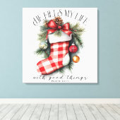 Toile Noël chrétien inspirant (Insitu (Plancher de Bois))