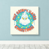 Toile Noël de Grinch haï (Insitu (Plancher de Bois))